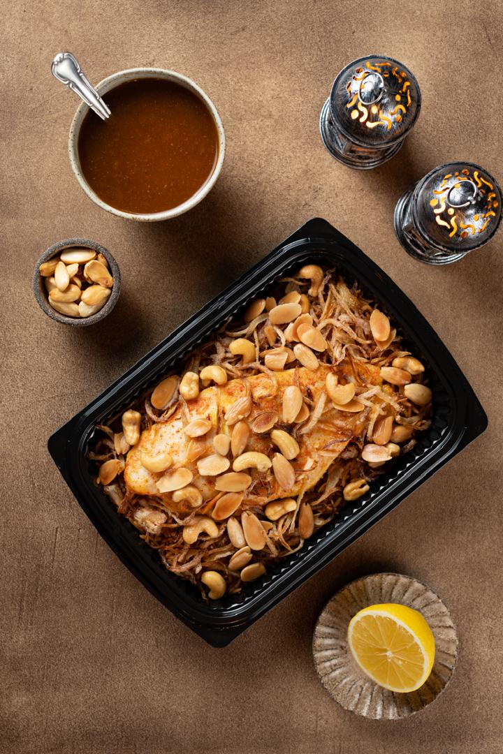 برياني بالدجاج مع سلطة (4 أشخاص)