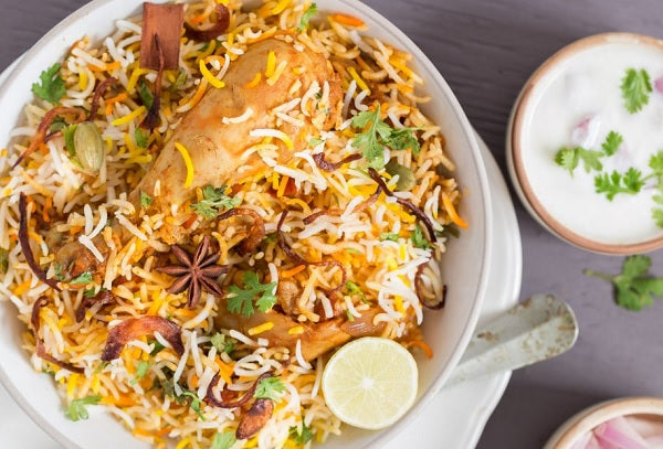 برياني بالدجاج