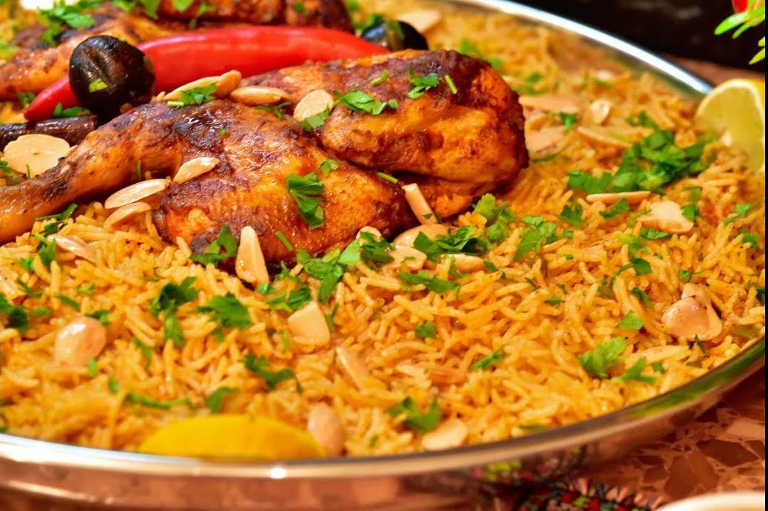 كبسة بالدجاج