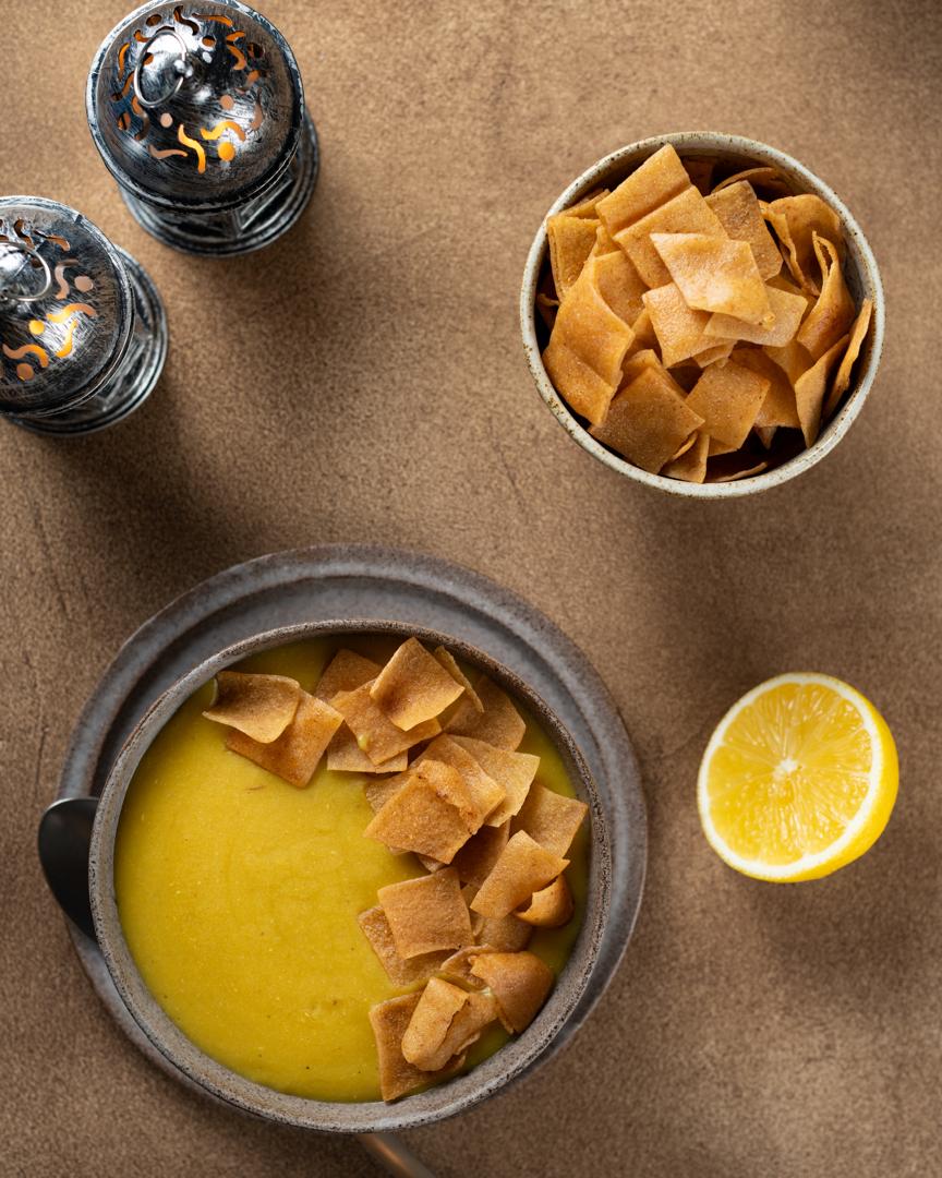 شوربة عدس (4 أشخاص)