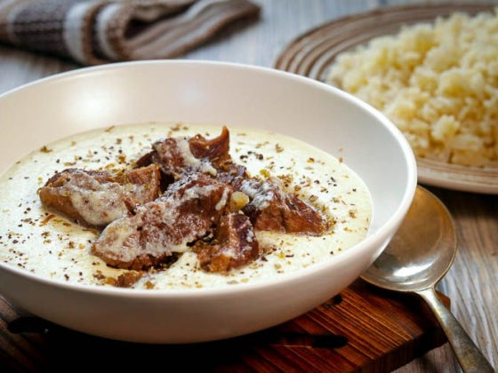 شاكرية باللحمة مع الارز